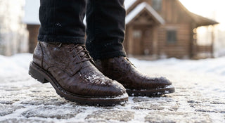 Best exotic skin boots for winter weather