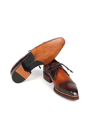 Paul Parkman 8508 Leather Norwegian Welted Cap Toe Derby (PM6379)