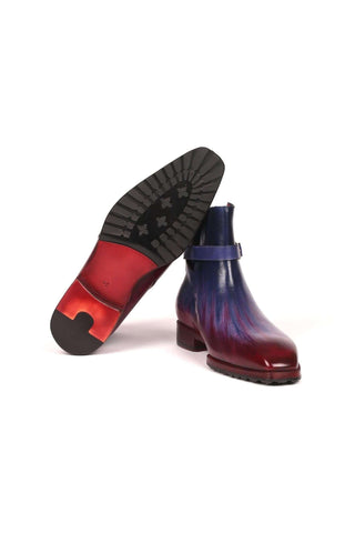 Paul Parkman 955 Patina Leather Jodhpur Boots (PM6335)