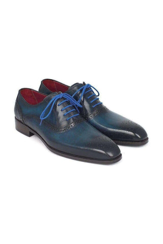 Paul Parkman Leather Medallion Toe Oxfords (PM6303)