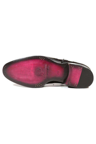 Paul Parkman 027TR Navy Leather Wingtip Oxfords (PM6296)