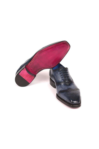 Paul Parkman 094 Reddish Brown Leather Oxfords (PM6294)