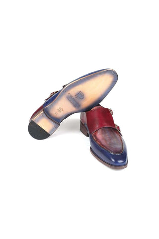 Paul Parkman SW53 Leather Monk-Straps (PM6313)