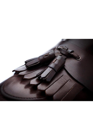 SUPERGLAMOUROUS Romeo Toledo Leather Tassels Loafers (SPGM1051)
