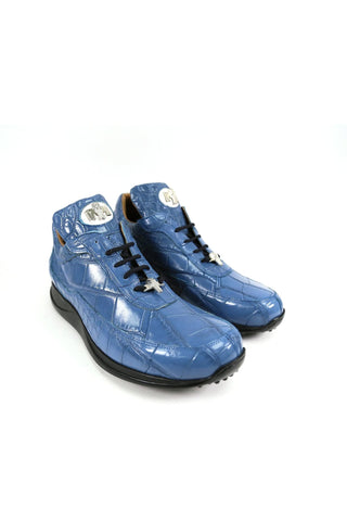 Mauri 8900/2 Bloodshed Alligator Skin Sneakers (MA5421)