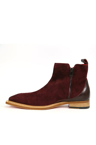 Emilio Franco Cesare Suede Zipper Boot
