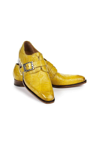 Mauri 4853/2 Steam Boat Alligator Skin Monk-Strap Loafer (MA5002)-AmbrogioShoes