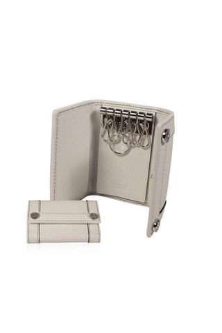 Gucci 6 Key Holder Leather Designer Key Chain White 233039-AmbrogioShoes