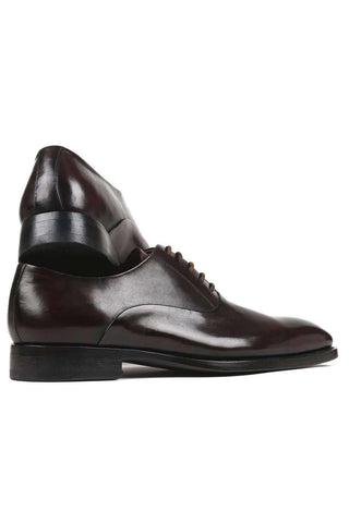 Paul Parkman Men's Brown Leather Plain Toe Oxfords 5661-BRW (PM6138)-AmbrogioShoes