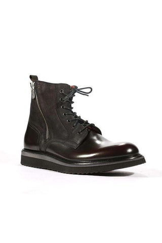 Corvari Men's Dover Bordo Burgundy High-Top Boots (COR1013)-AmbrogioShoes