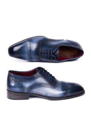 Paul Parkman 024 Leather Cap-Toe Oxford
