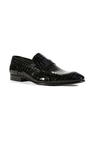 Corrente C123-3470 Leather Loafer