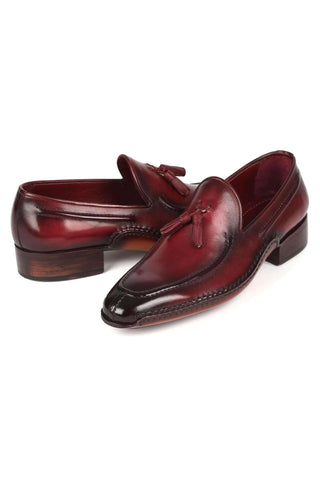 Paul Parkman 082 Leather Opanka Tassel Loafers (PM6358)