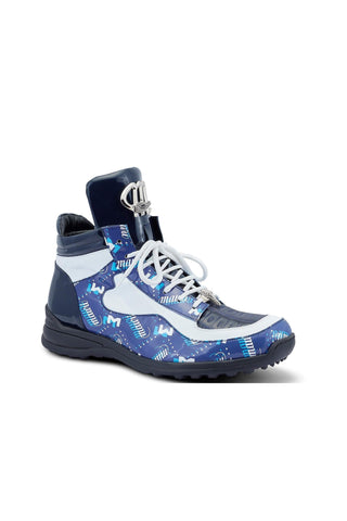 Mauri 8409 Hype Crocodile / Patent High-Top Sneakers