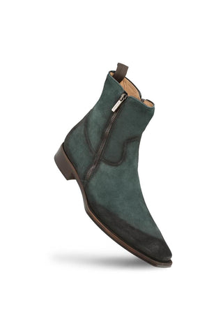 Mezlan S20030 Suede Asymmetric Ankle Boots (MZ3385)