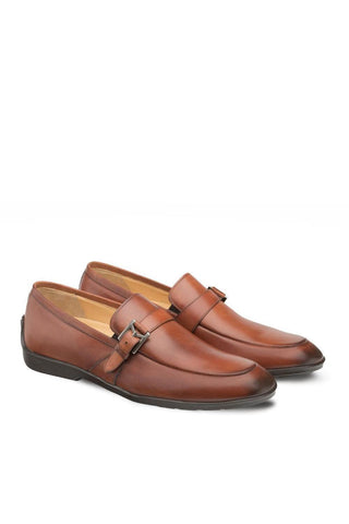 Mezlan 9805 Granby Cognac Leather Monk Strap (MZ3283)