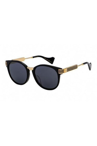 Gucci GG0586SA Sunglasses Gold / Grey (S)