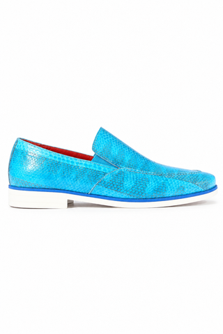 Fennix Daniel Genuine Eel-Skin Slip-on Loafers (FXS2600)