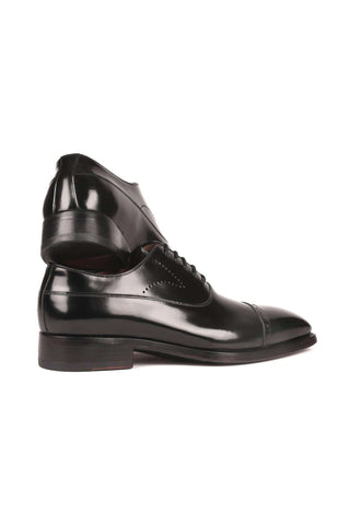Paul Parkman 056BLK84 Burgundy Polished Leather Cap-Toe Oxfords(PM6259)