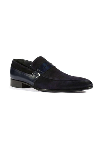 Corrente C143 Suede / Leather Loafers