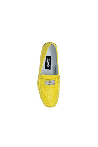 Mauri Sunset Mimosa Yellow Ostrich -Casual Loafers 3470 (MA5120)