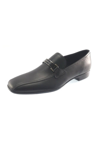 Prada 4D2823-ASK Black Leather Slip-On Loafers (PRM1019)