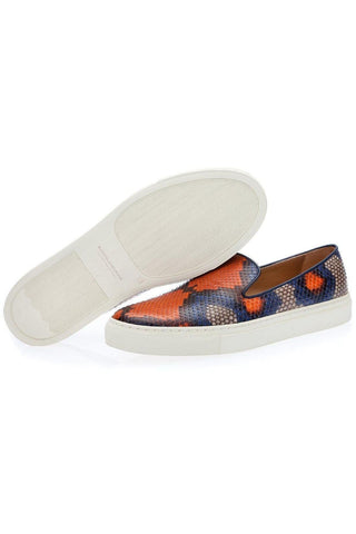 SUPERGLAMOUROUS Maxime Sunrise Python Skate Sneaker