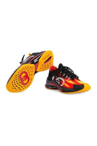 Gucci 731666 FAA4J 1177 Multi-Color Fabric Run Sneakers (GGM1737)