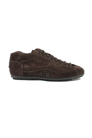 Prada Men's Brown Color Suede Sports Designer Shoes 2T1559 (PRM14)-AmbrogioShoes