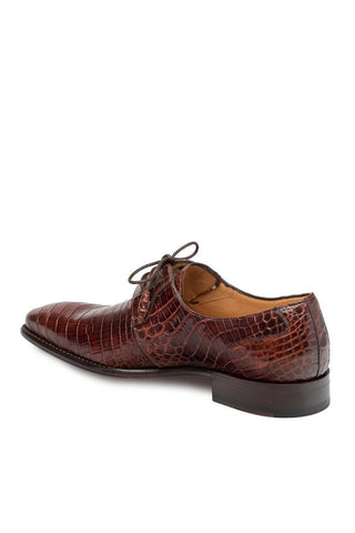 Mezlan 4574-J Moscow Alligator Plain Toe Derby (MZ3182)