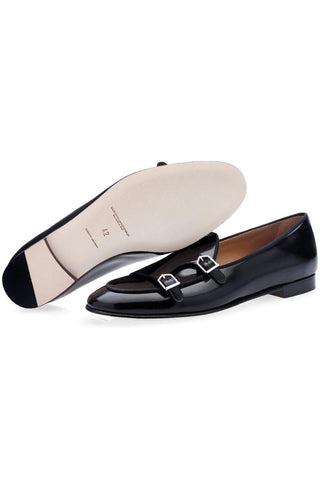 SUPERGLAMOUROUS Tangerine 7 Polished Leather Belgian Loafer
