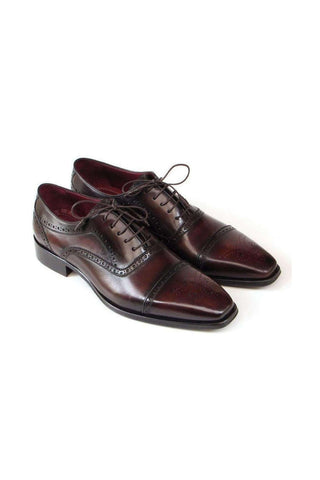 Paul Parkman 024 Leather Cap-Toe Oxford