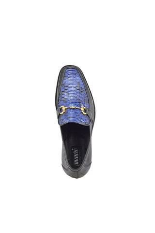 Mauri 4800/2 Priest Iguana & Python Skin Horse-Bit Loafers (MA5370)