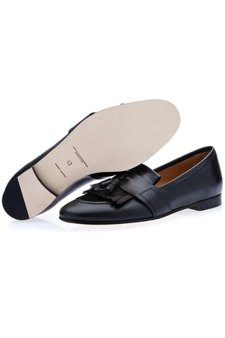 SUPERGLAMOUROUS Romeo Toledo Leather Tassels Loafers (SPGM1051)
