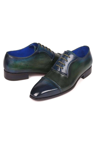 Paul Parkman 078 Leather Cap-Toe Oxfords (PM6316)