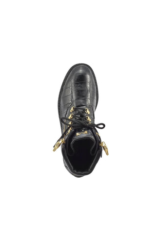 Mauri 3017/1 Hunter Alligator / Ostrich Leg Boot