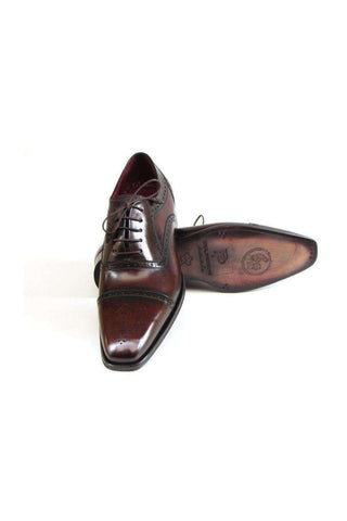 Paul Parkman 024 Leather Cap-Toe Oxford
