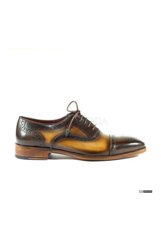 Paul Parkman 024 Leather Cap-Toe Oxford