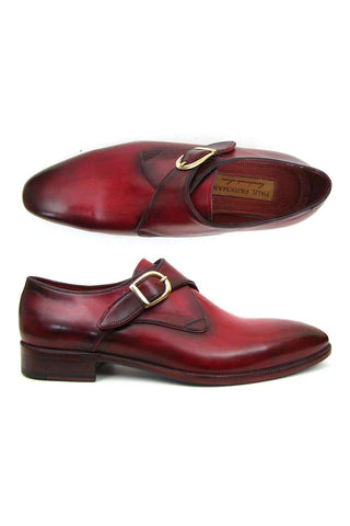 Paul Parkman Leather Single Monk-Straps (PM6291)