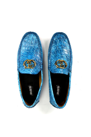 Mauri 3405/1 Scenic Alligator Skin Moccasin Loafers (MA5414)