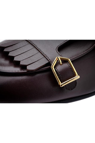 SUPERGLAMOUROUS TANGERINE 7.1 Nappa Leather Double Monk-Strap Belgian Loafers (SPGM1164)