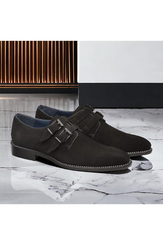 Mezlan 9802 Meier Suede Monk-Straps (MZ3242)