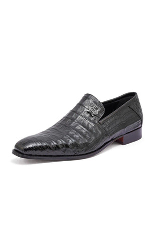 Mauri 4912 Monarch Crocodile Slip-On Loafers (MA5319)