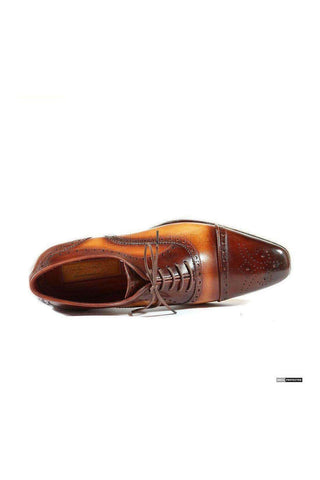 Paul Parkman 024 Leather Cap-Toe Oxford