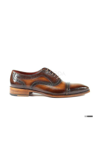 Paul Parkman 024 Leather Cap-Toe Oxford