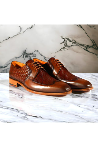 Mezlan 9916 Woven / Leather Opanka Derby (MZ3473)