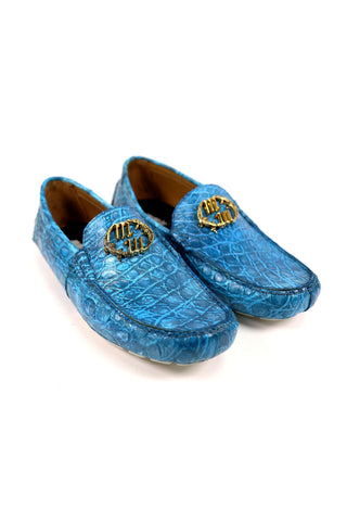 Mauri 3405/1 Scenic Alligator Skin Moccasin Loafers (MA5414)