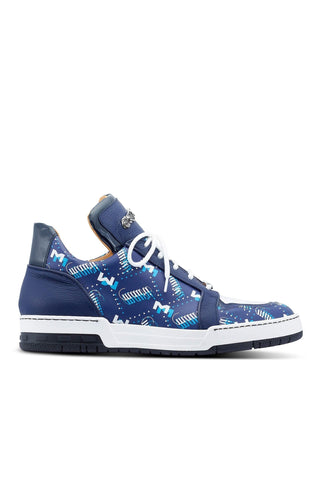 Mauri 8440 Crown Crocodile Skin / Nappa / Patent Sneakers (MA5450)