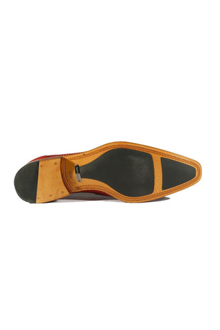Mezlan S20296 Perforated Leather Classic Penny Loafers (MZ3482)