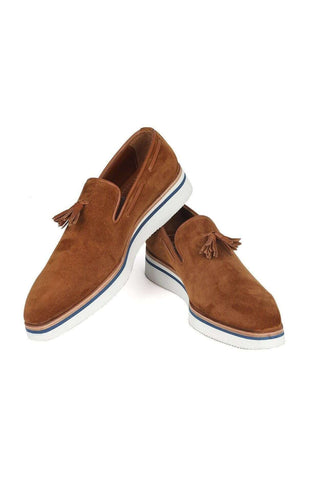 Paul Parkman 181 Suede Tassels Loafers (PM6301)